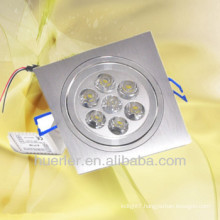 hot sale led downlight fluorescent lighting 7w 6063 aluminum lighting in china